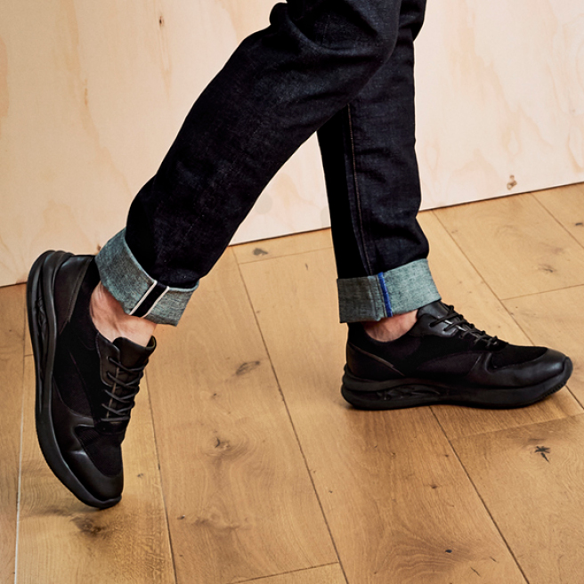 Rolled up hot sale jeans mens